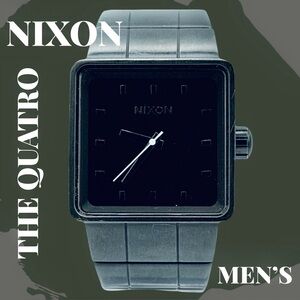 Used Nixon - The Quatro All Black Men's Watch